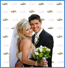 Our New Step & Repeat Backdrop for Weddings & Events